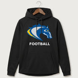 Riverside High School Football general - Black Hoodie - Full Front