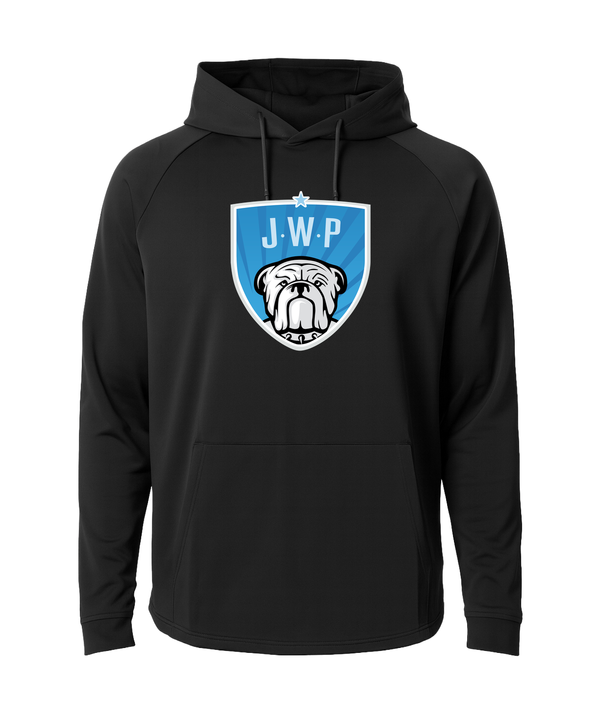JWP Volleyball - Black Hoodie - Full Front