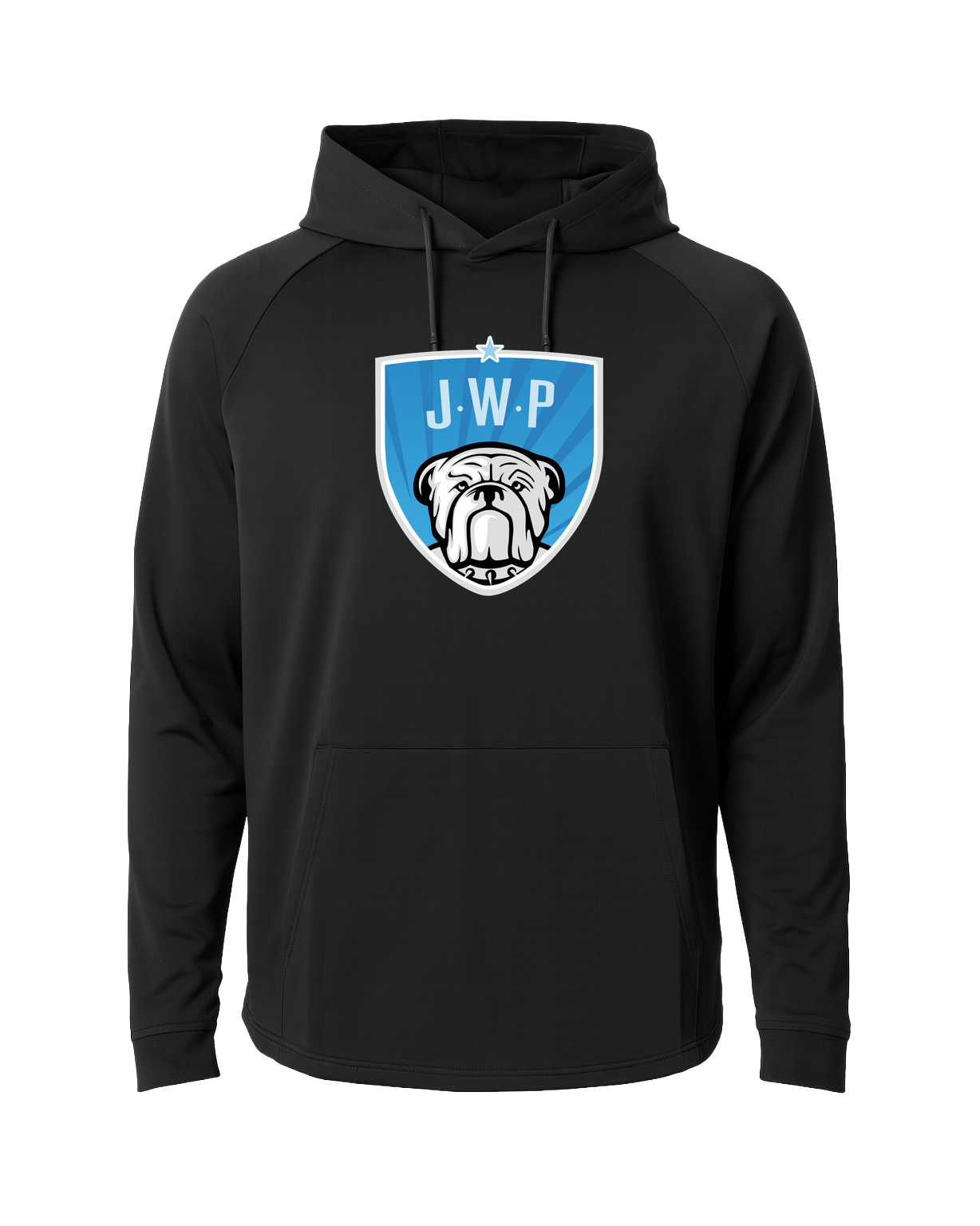 JWP Volleyball - Black Hoodie - Full Front