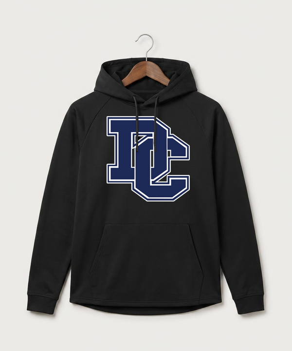 Dassel Cokato High School Football (Boys) - Black Hoodie - Full Front