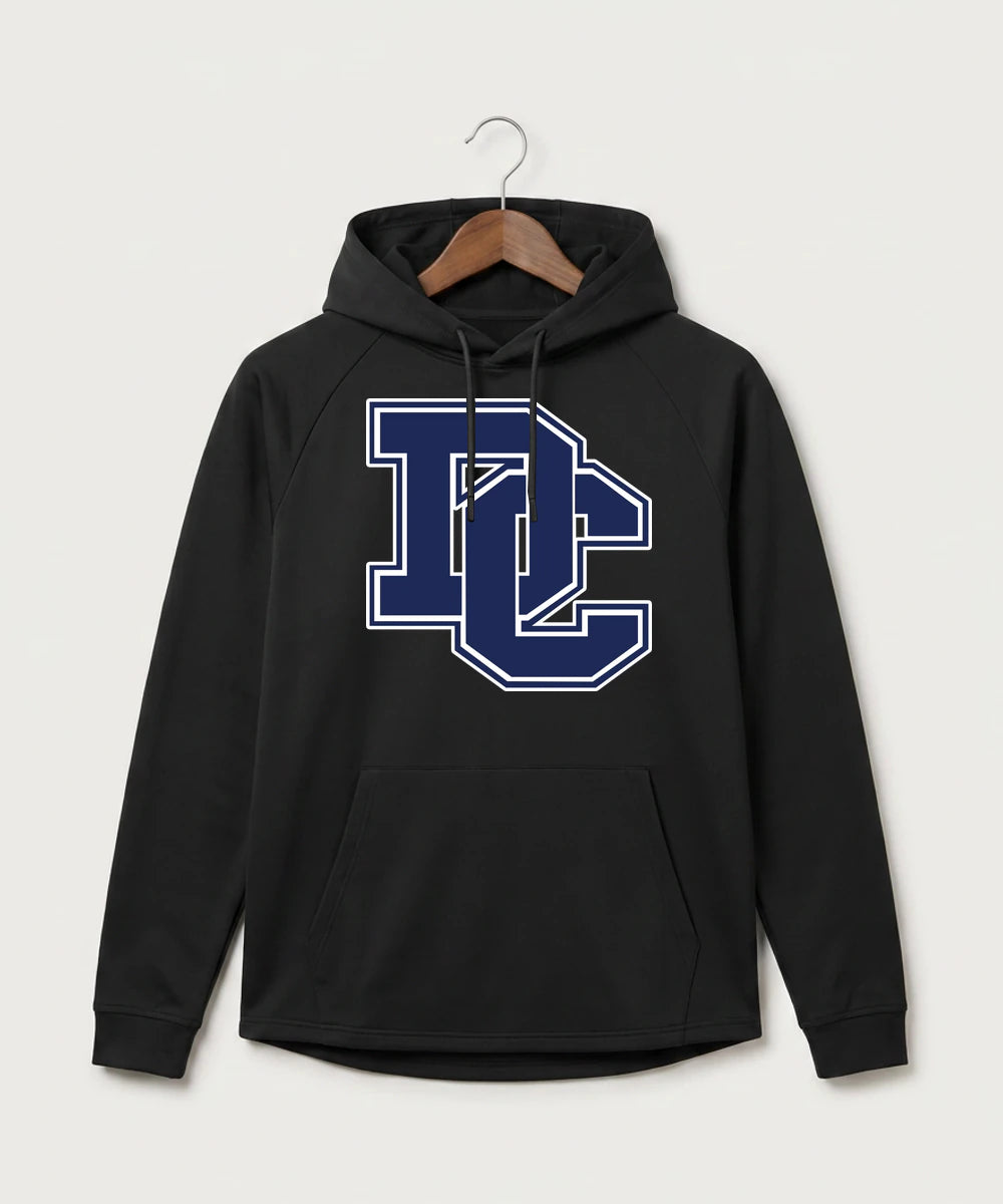 Dassel Cokato High School Football (Boys) - Black Hoodie - Full Front