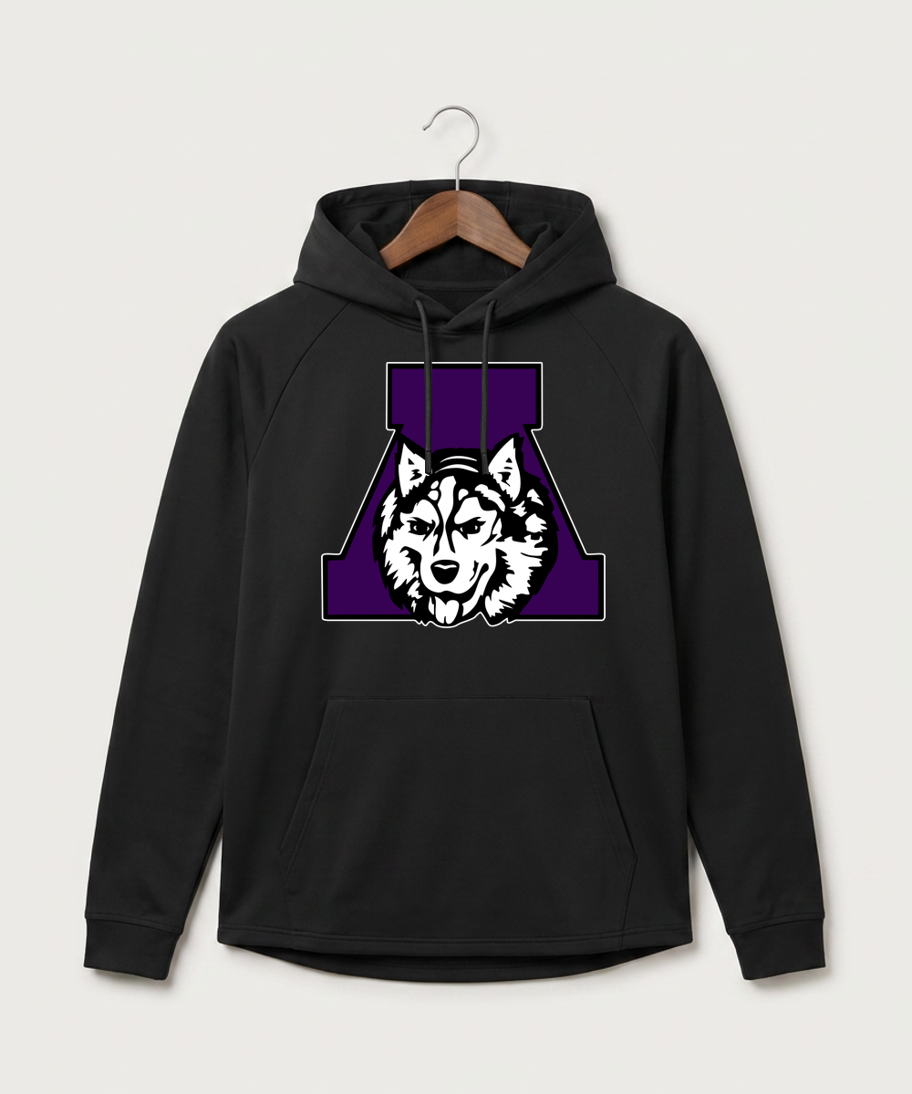 Albany High School Cheerleading - Black Hoodie - Full Front