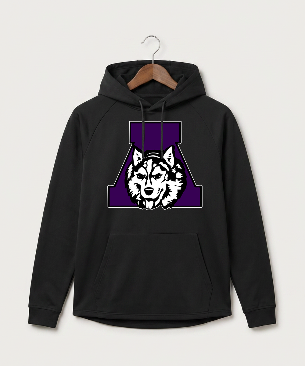 Albany High School Tennis (Boys) - Black Hoodie - Full Front