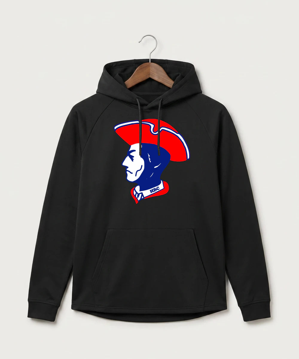 Hills-Beaver Creek High School Volleyball (Girls) - Black Hoodie - Full Front