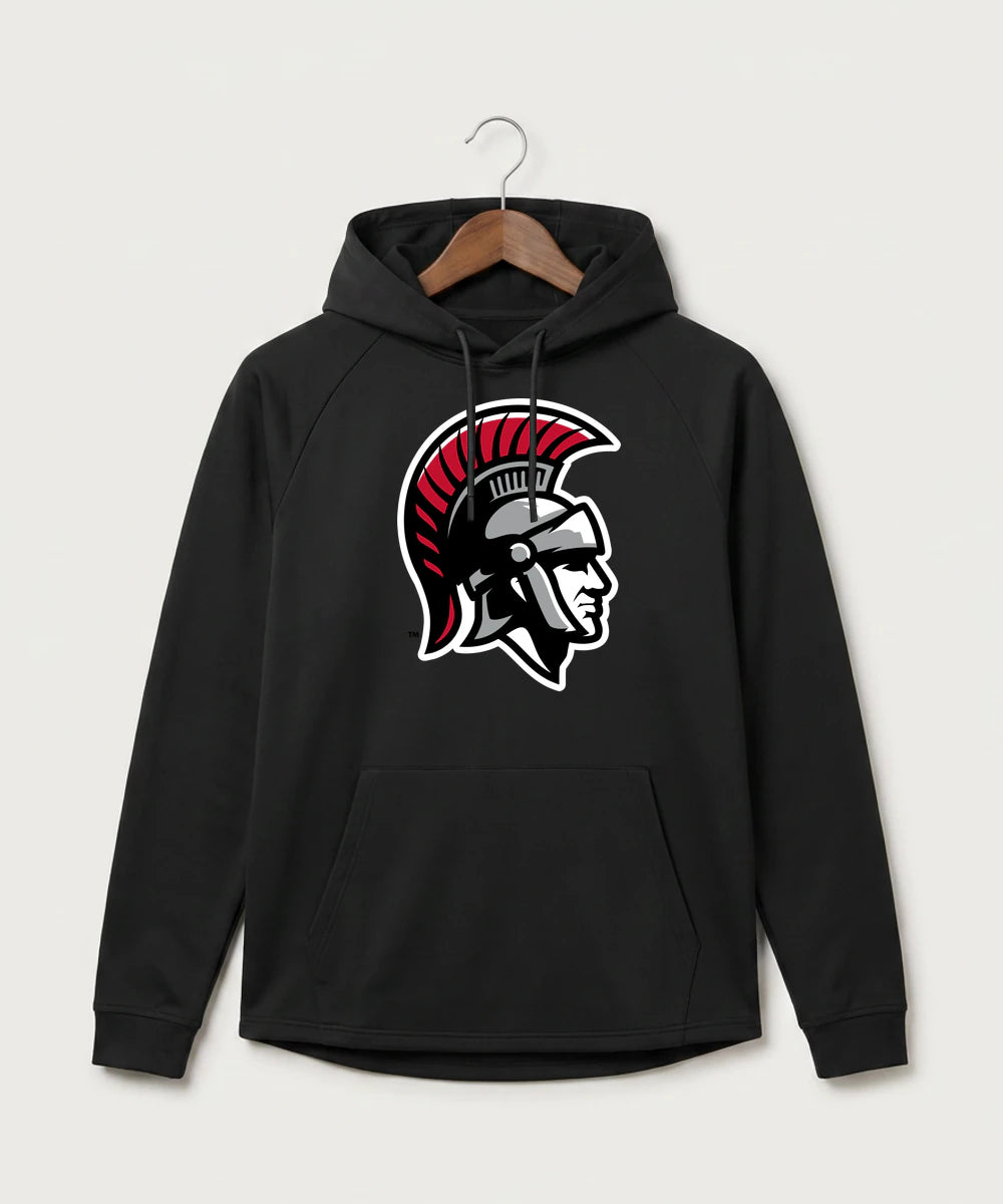 Worthington High School Football (Boys) - Black Hoodie - Full Front