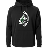 DC Everest Middle School Football — example store - Black Hoodie - Full Front