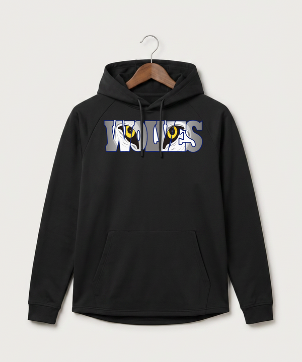 Walker Hackensack Akeley Volleyball (Girls) - Black Hoodie - Full Front