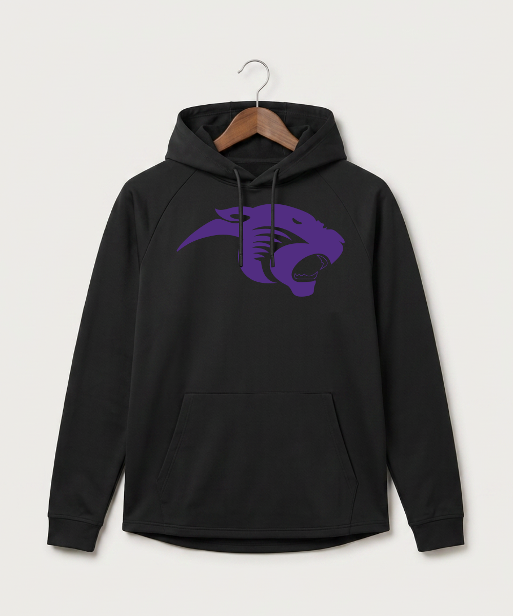 Glencoe Silver Lake High School Athletics - Black Hoodie - Full Front