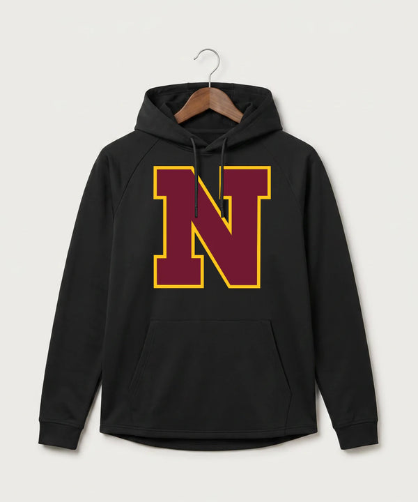 Northfield High School Volleyball (Girls) - Black Hoodie - Full Front