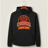 Corona Senior High School Cheer - Black Hoodie - Full Front