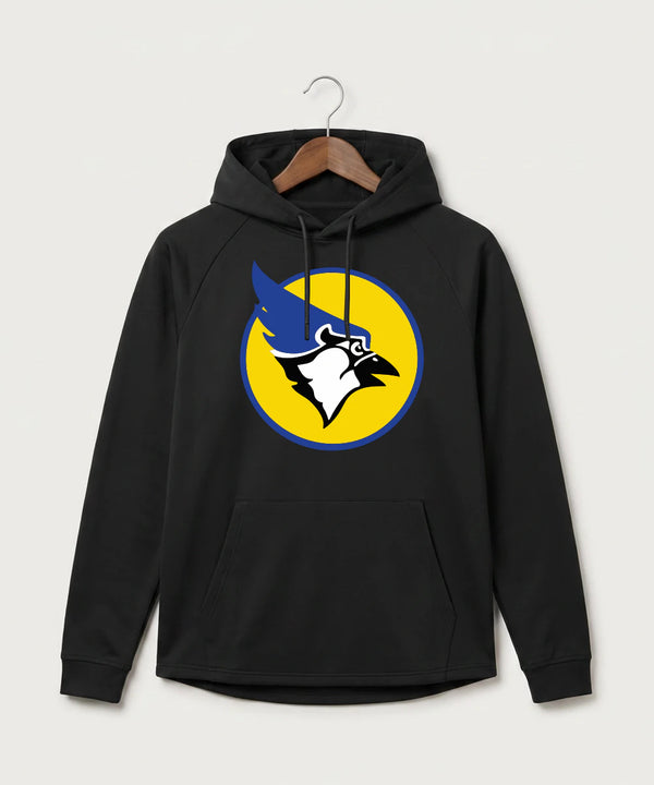 Waseca High School Football (Boys) - Black Hoodie - Full Front