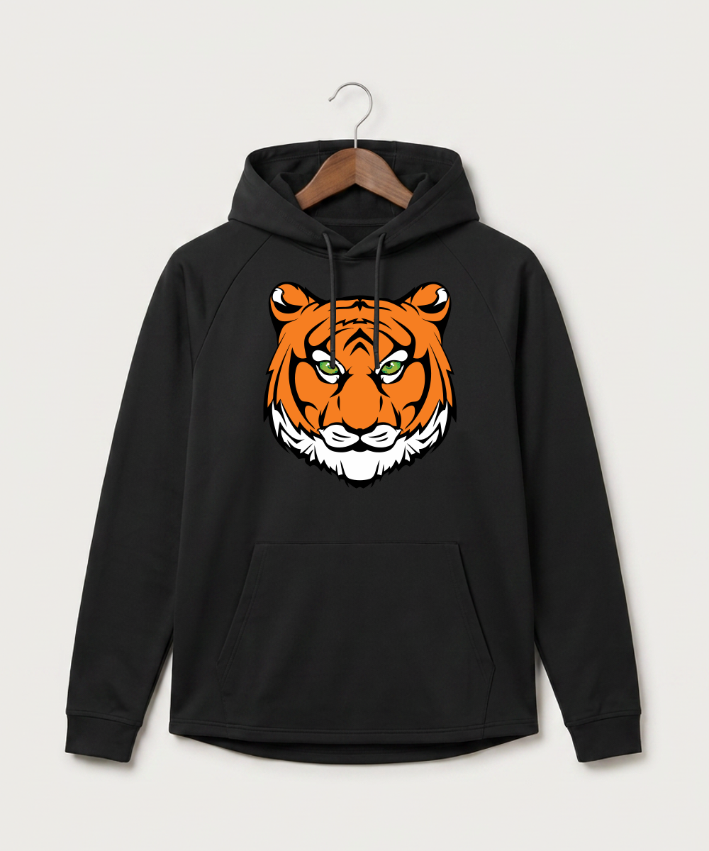 Princeton High School Football (Boys) - Black Hoodie - Full Front
