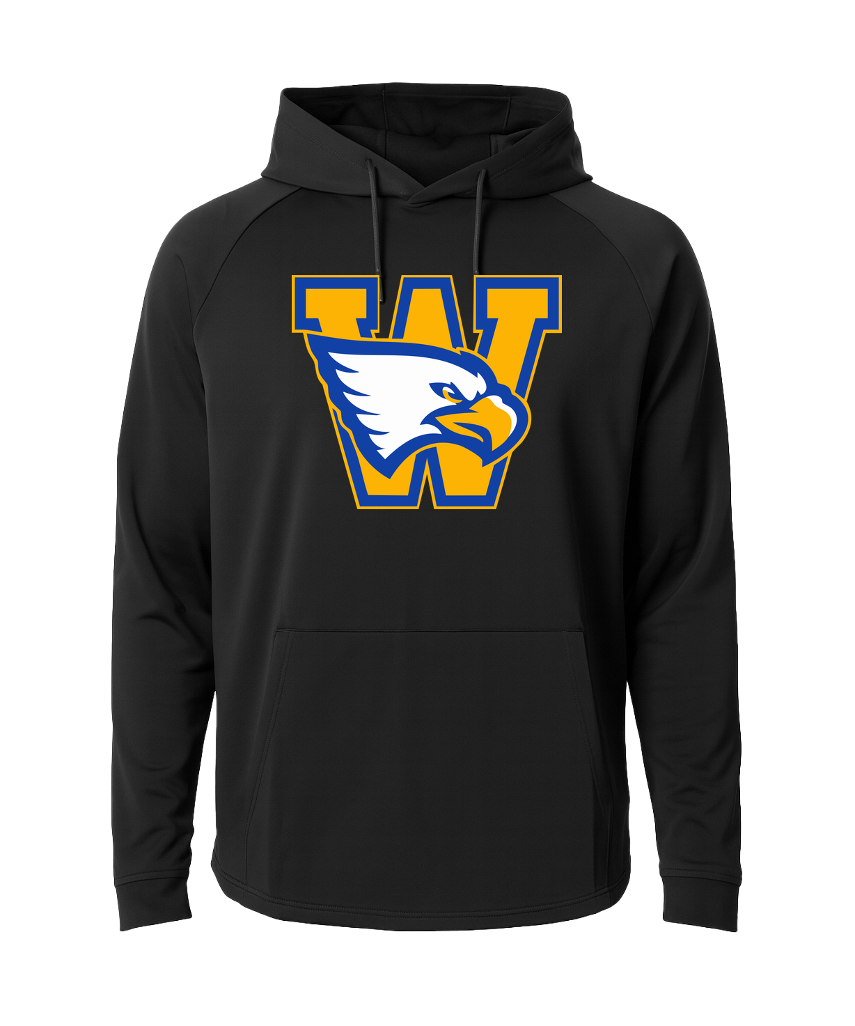 Windom Football - Black Hoodie - Full Front