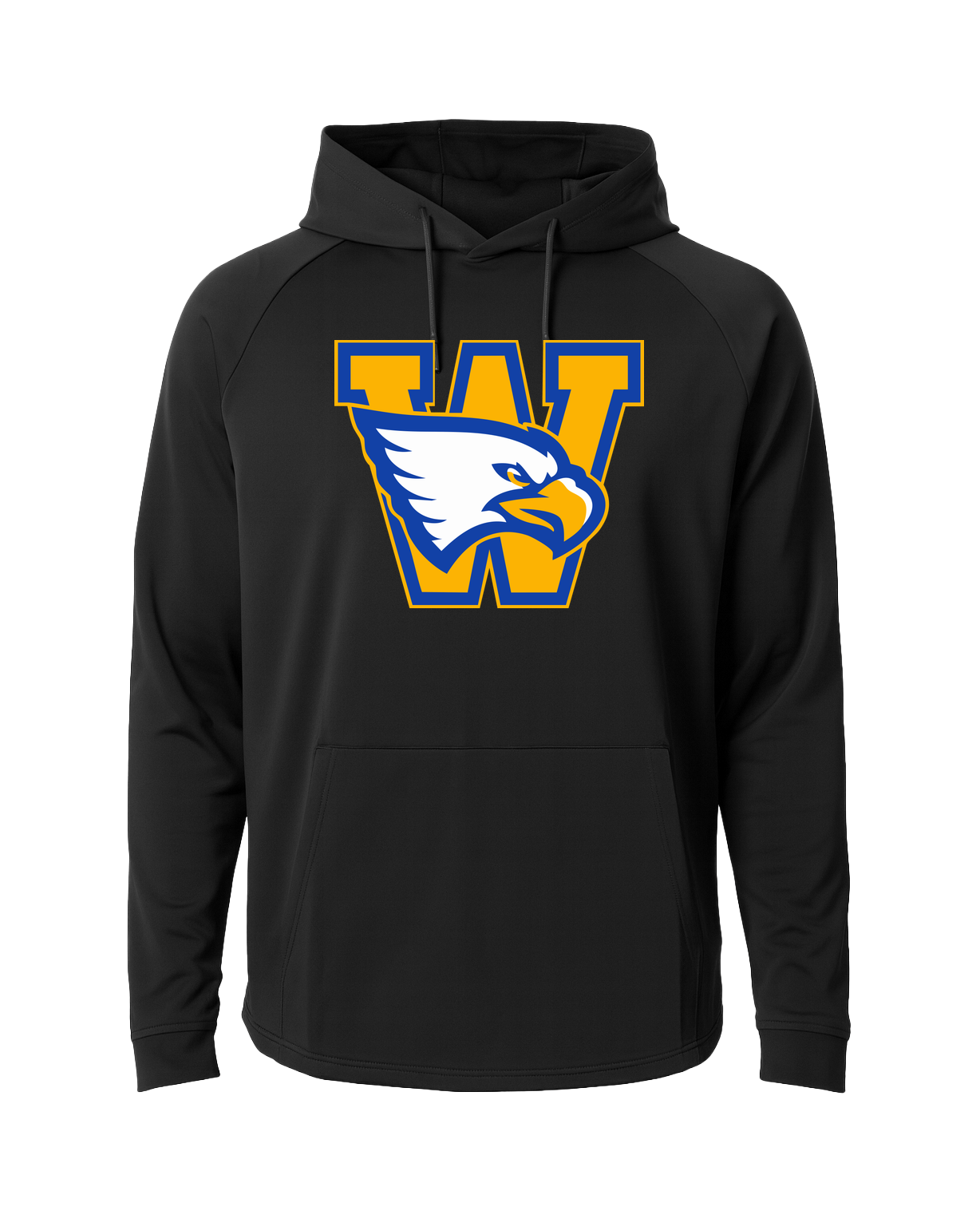 Windom Football - Black Hoodie - Full Front