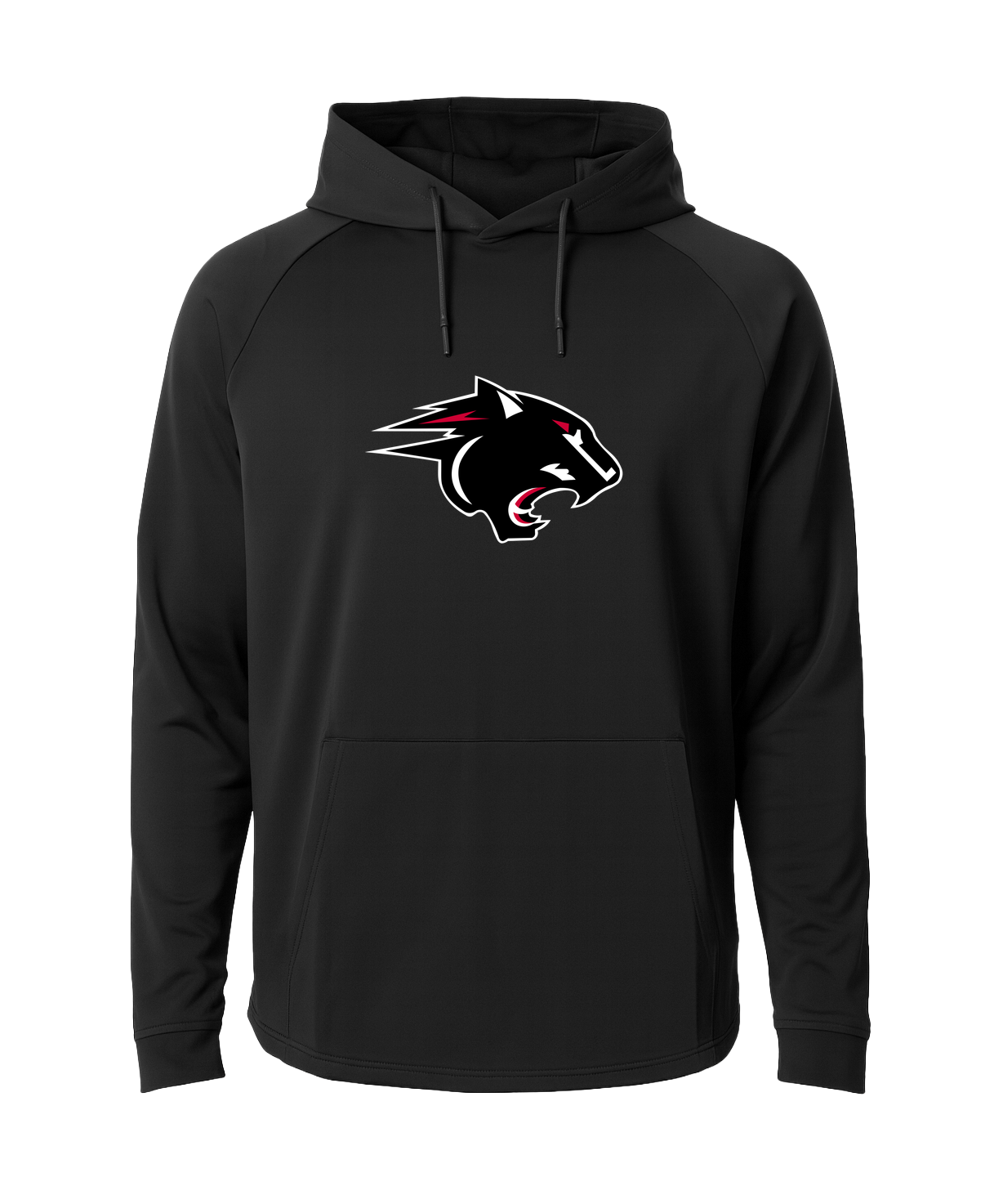 NRHEG Football - Black Hoodie - Full Front
