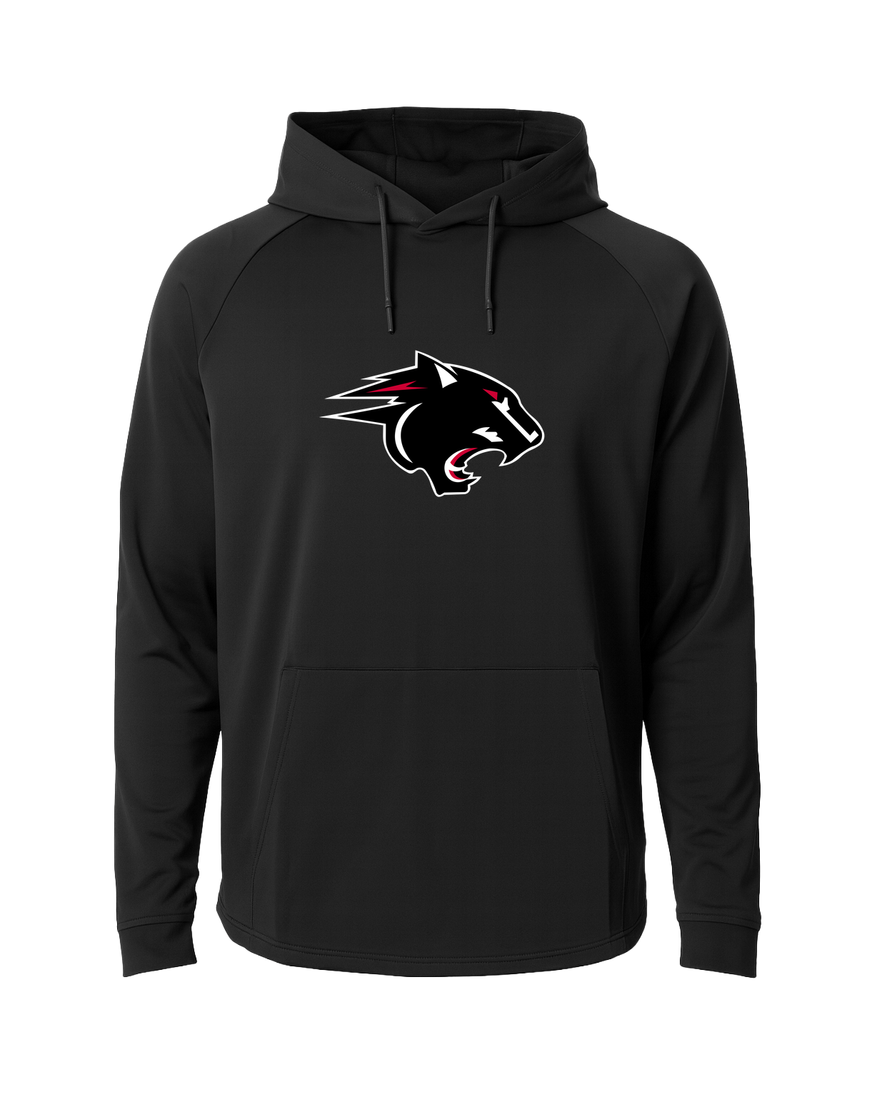 NRHEG Football - Black Hoodie - Full Front