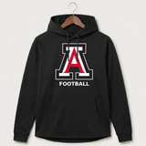 Amboy Football general - Black Hoodie - Full Front