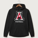 Amboy Football general - Black Hoodie - Full Front