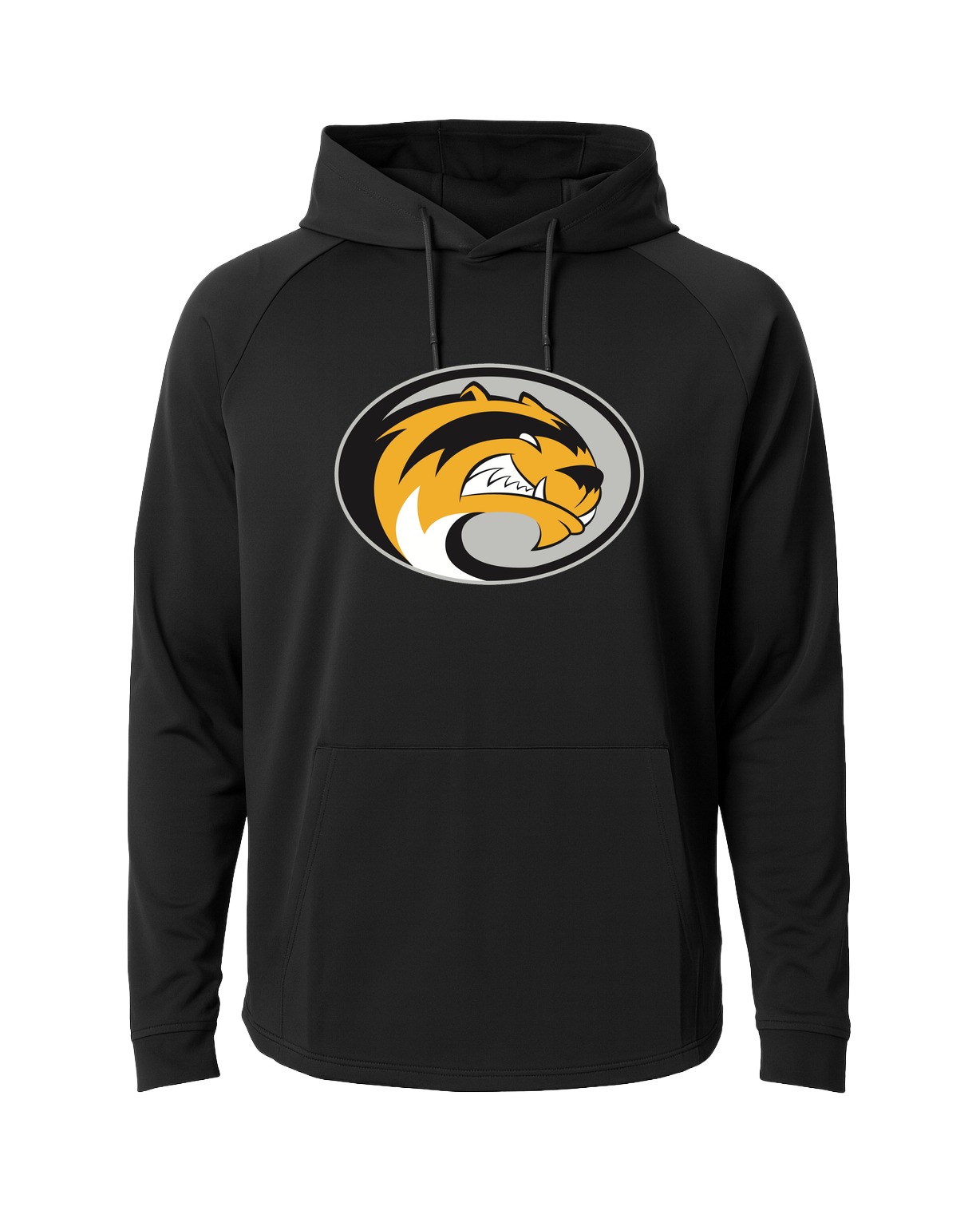 Sibley East Football - Black Hoodie - Full Front
