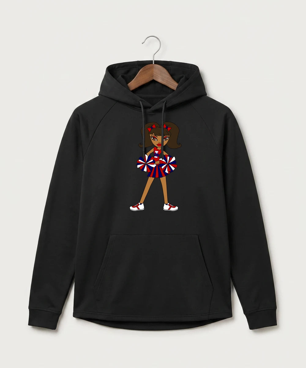 Independence High School Cheer Team - Black Hoodie - Full Front