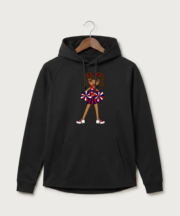 Independence High School Cheer Team - Black Hoodie - Full Front
