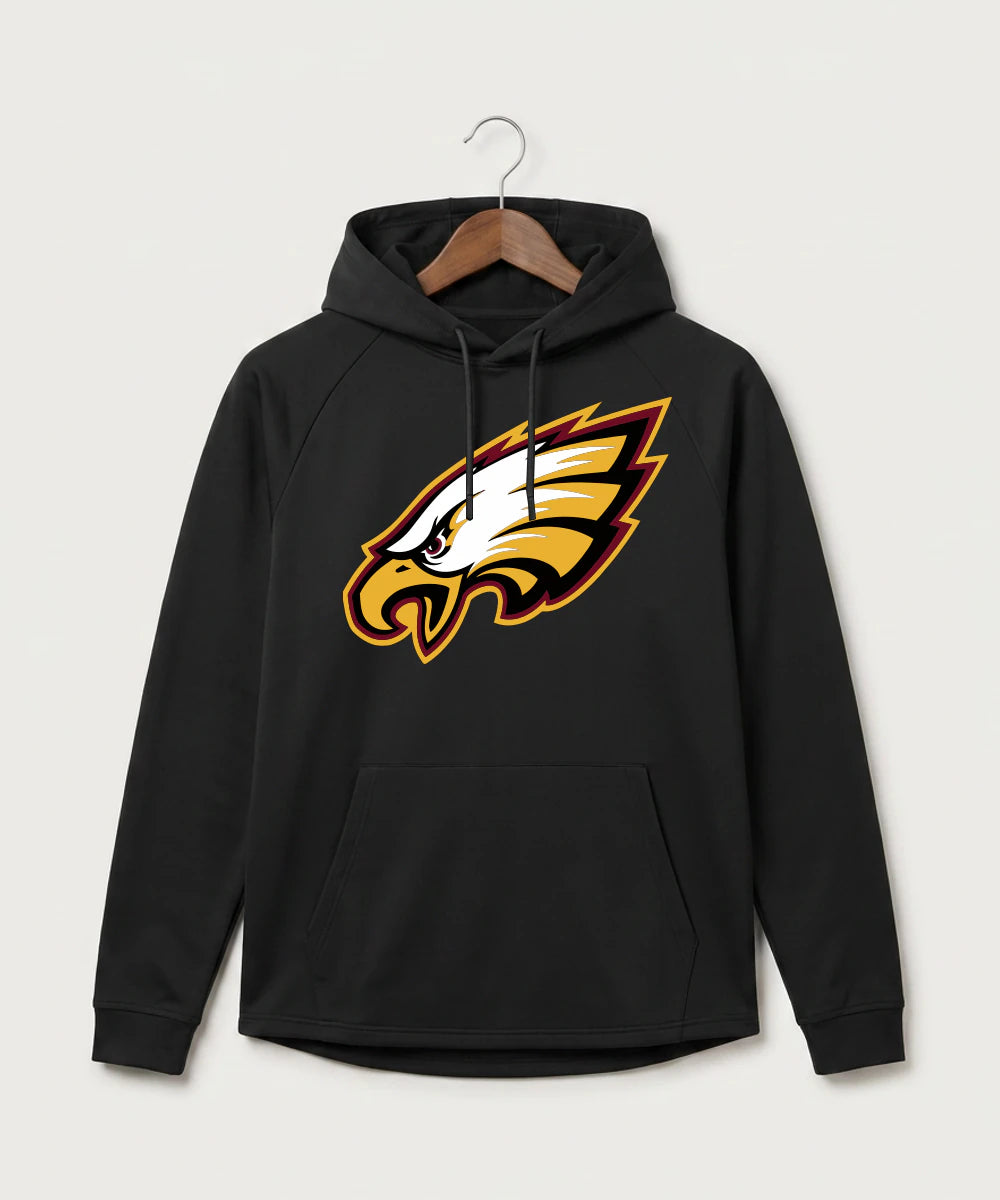 Dover-Eyota High School Volleyball (Girls) - Black Hoodie - Full Front
