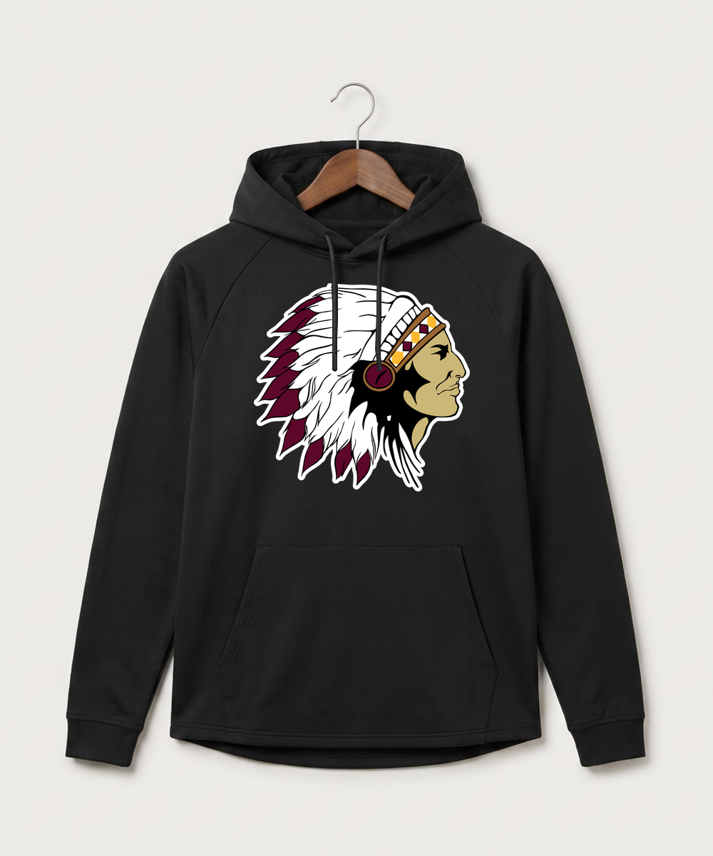 Stockton High School Football - Black Hoodie - Full Front