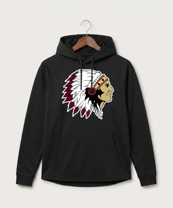 Stockton High School Football - Black Hoodie - Full Front