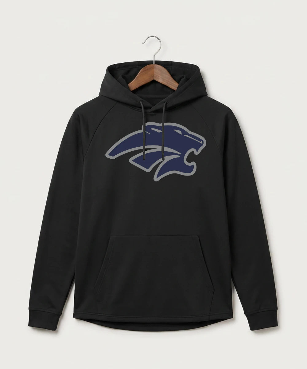 Zumbrota Mazeppa High School Volleyball (Girls) - Black Hoodie - Full Front