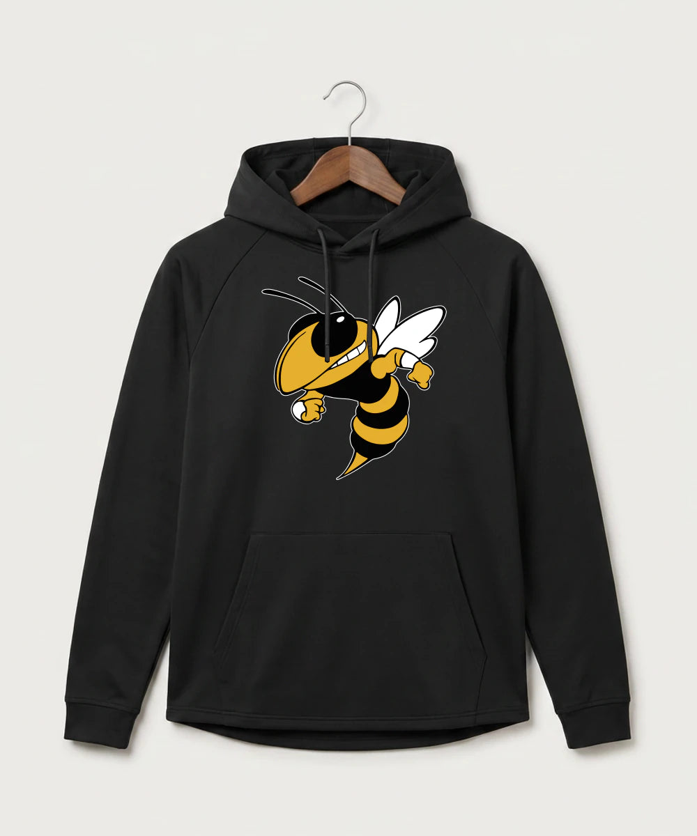 Perham High School Football (Boys) - Black Hoodie - Full Front