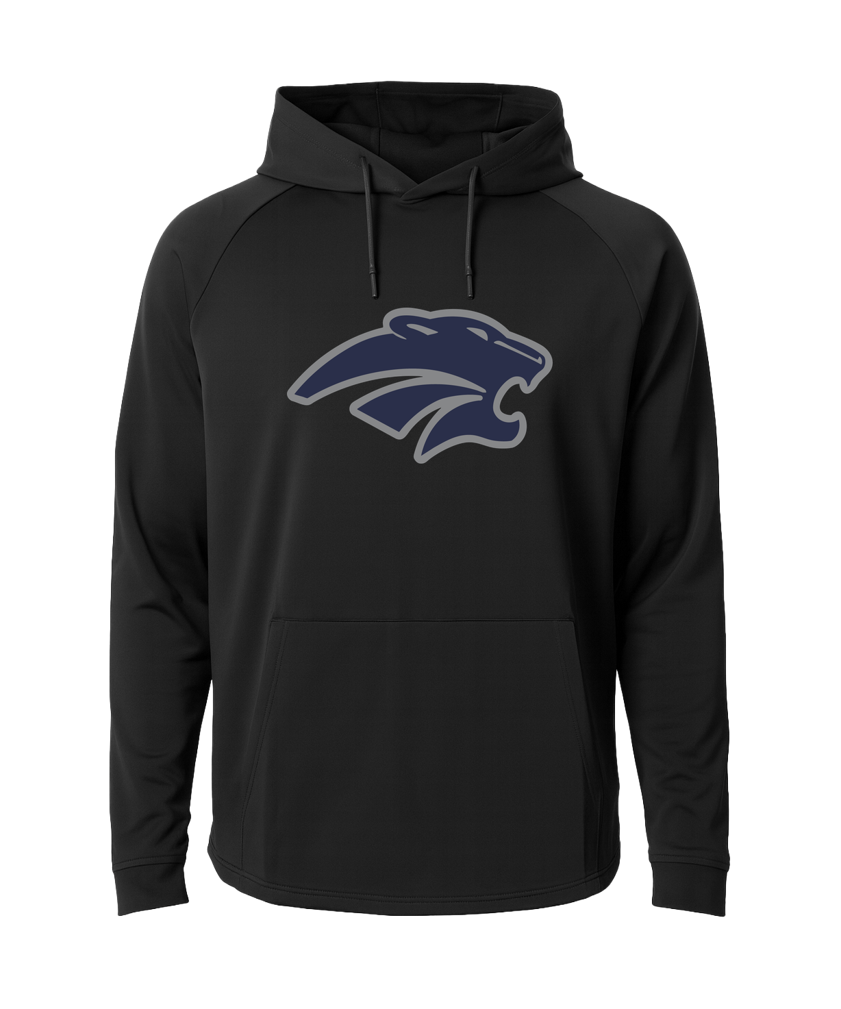 Zumbrota-Mazeppa Volleyball - Black Hoodie - Full Front