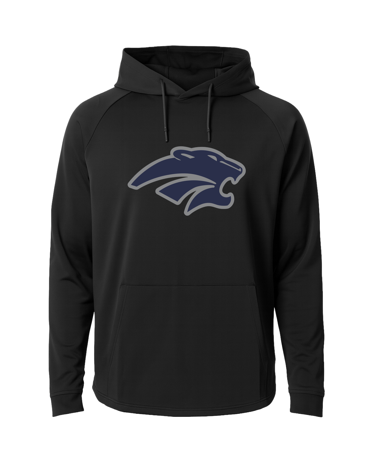 Zumbrota-Mazeppa Volleyball - Black Hoodie - Full Front