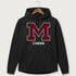 Moline Cheer general - Black Hoodie - Full Front