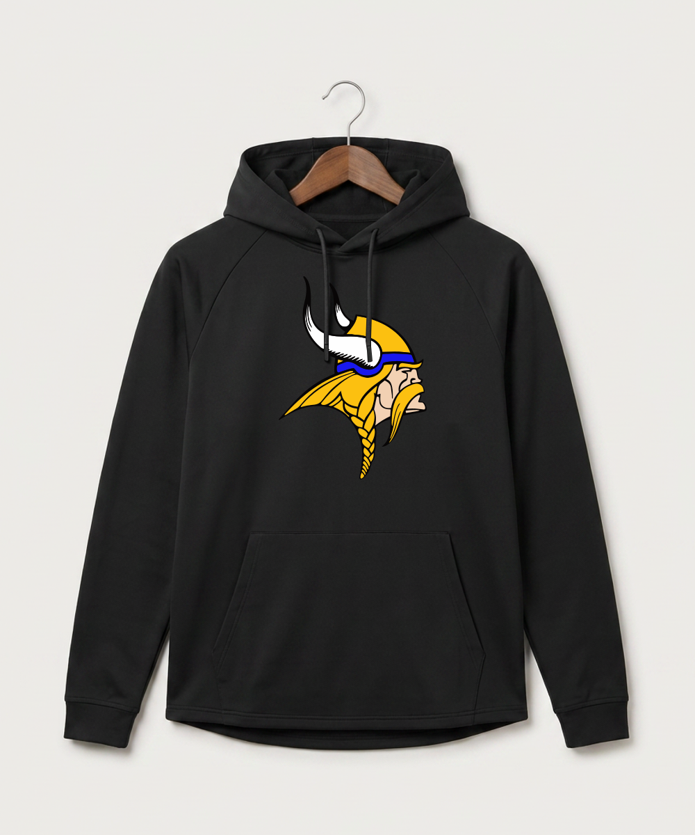 Hayfield High School Volleyball (Girls) - Black Hoodie - Full Front