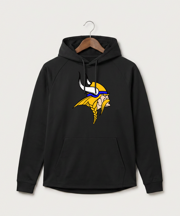 Hayfield High School Volleyball (Girls) - Black Hoodie - Full Front
