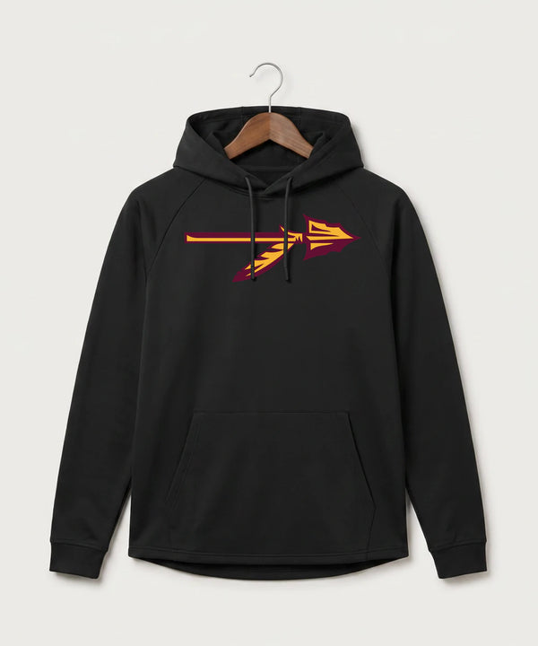 Stockton High School Football - Black Hoodie - Full Front