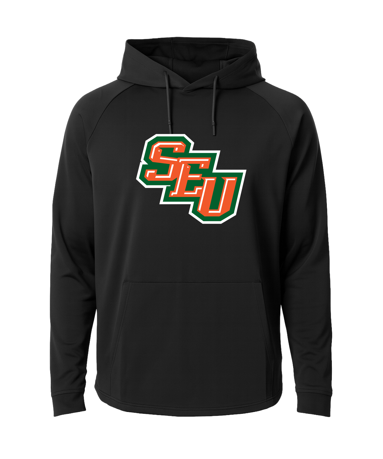 Sleepy Eye United Football - Black Hoodie - Full Front