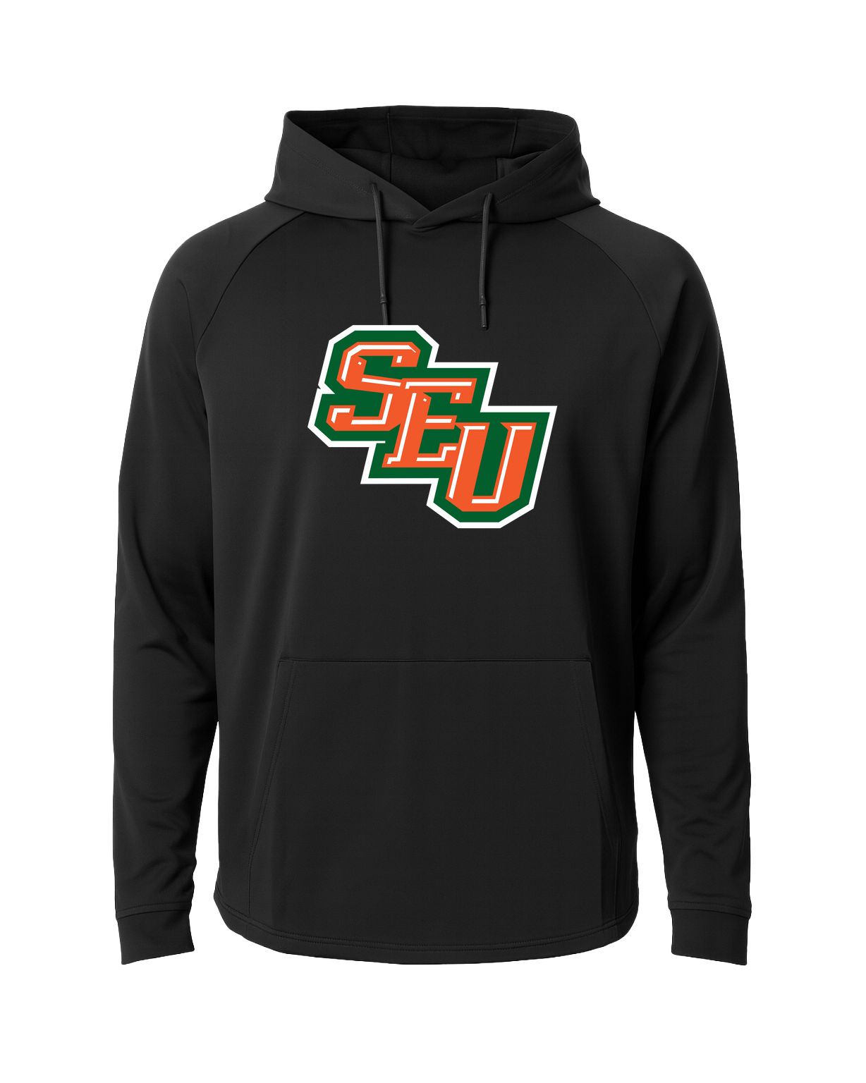 Sleepy Eye United Football - Black Hoodie - Full Front