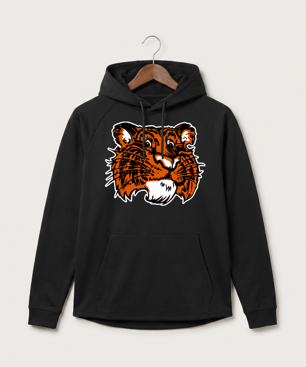 Browerville Public High School Athletics Coed - Black Hoodie - Full Front