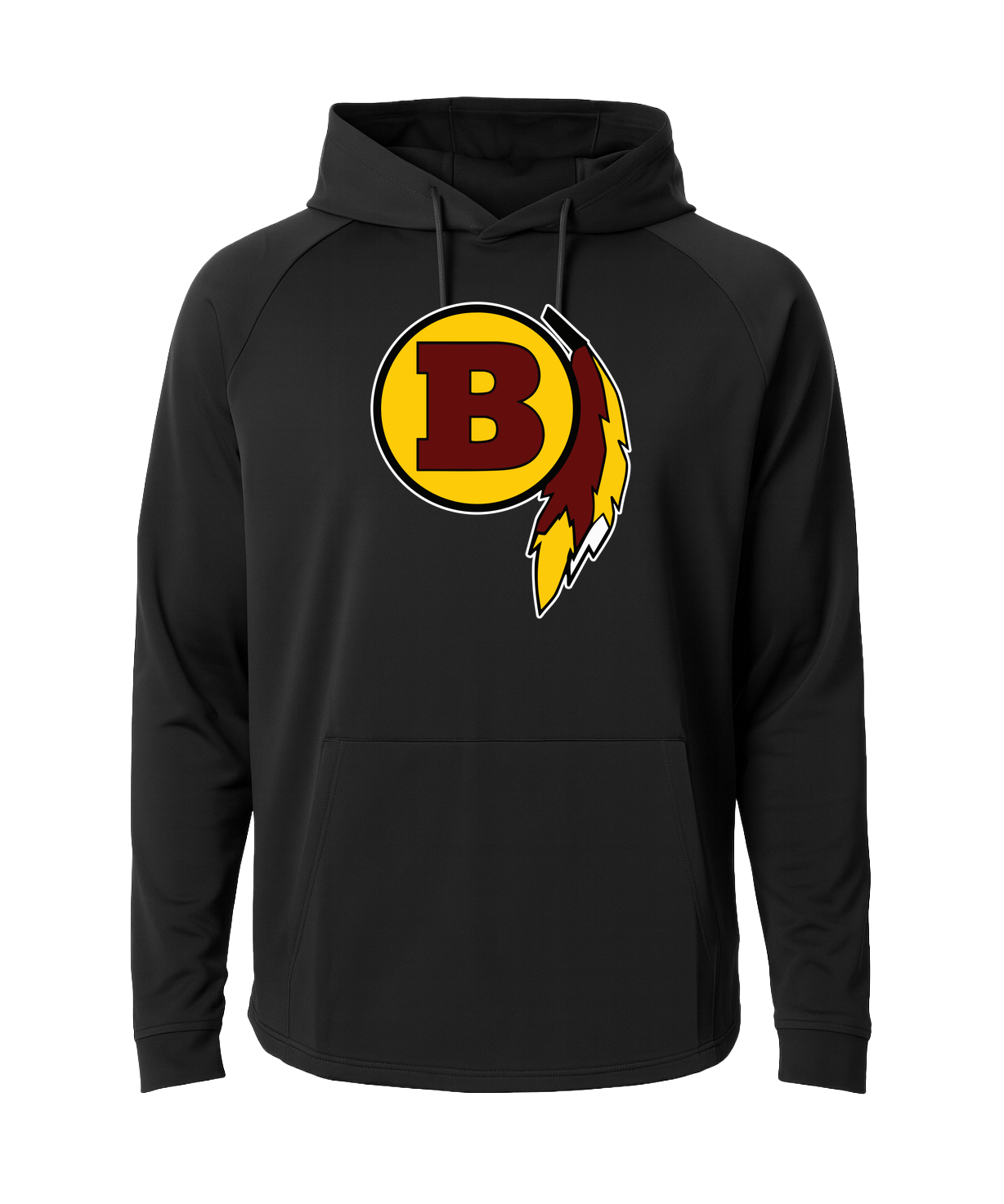 Benson Football - Black Hoodie - Full Front