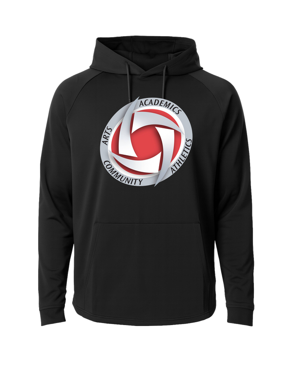 Houston Volleyball - Black Hoodie - Full Front