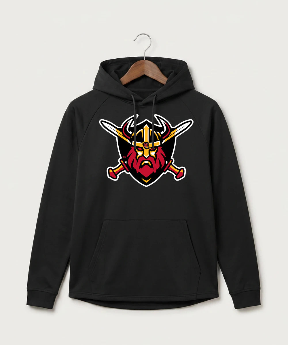 Mille Lacs High School Football (Boys) - Black Hoodie - Full Front