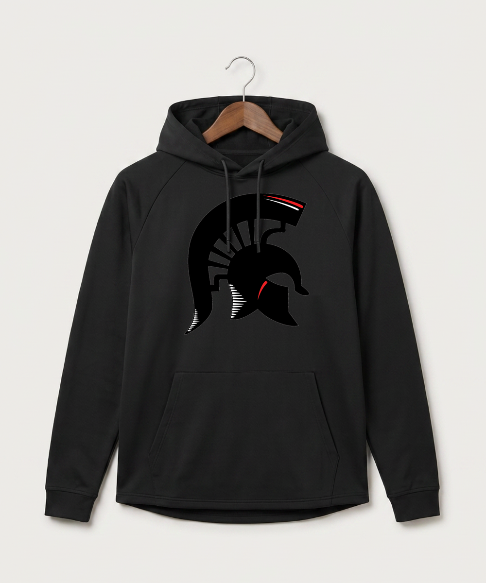Bold High School Football (Boys) - Black Hoodie - Full Front