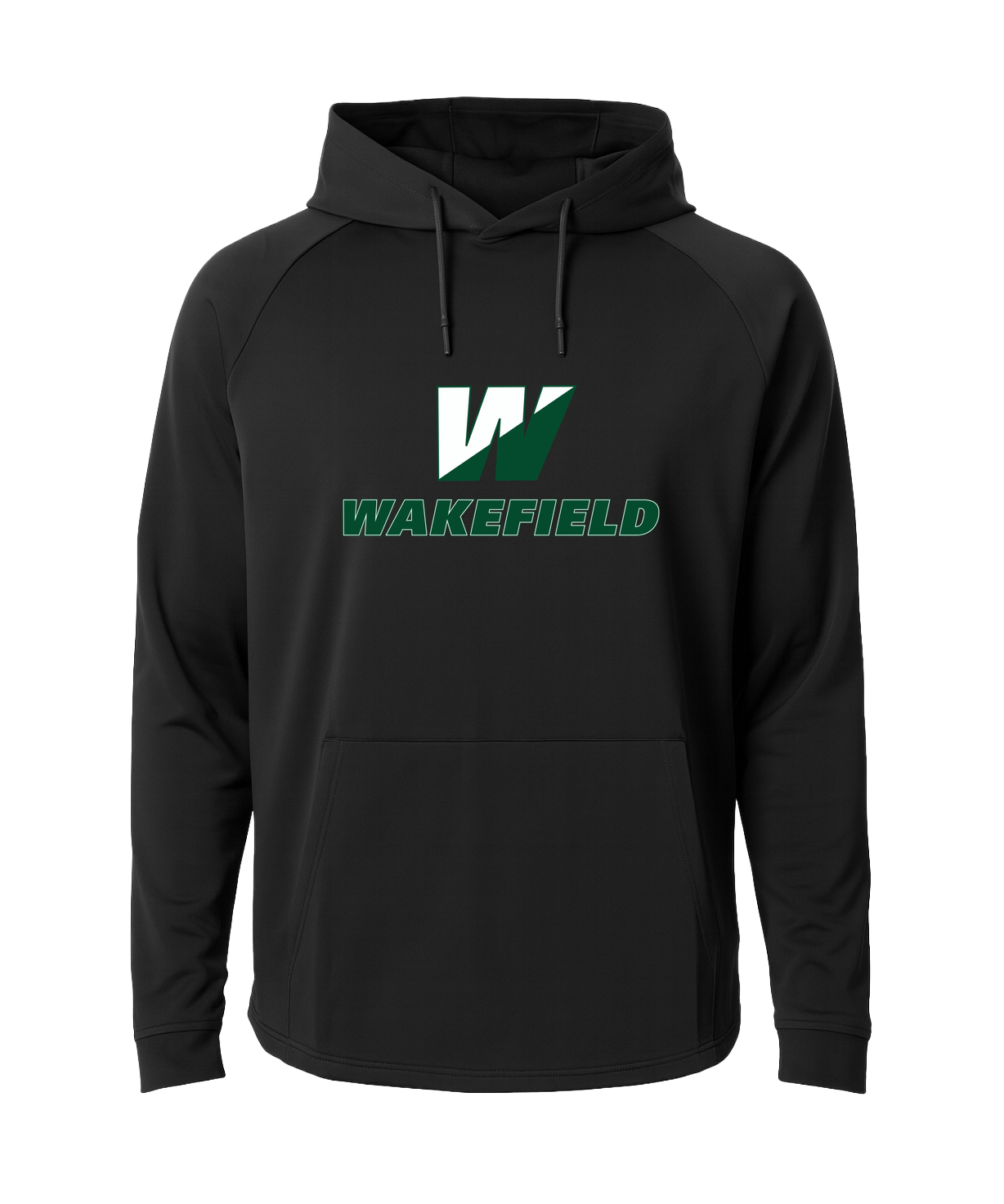 Wakefield High School N/A - Black Hoodie - Full Front