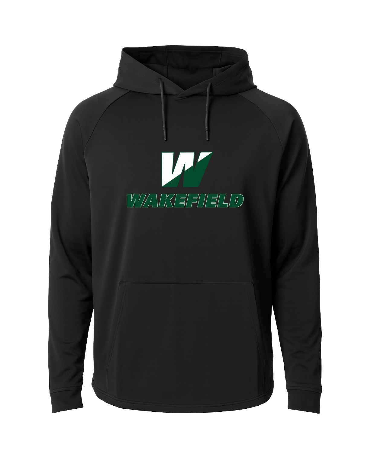 Wakefield High School N/A - Black Hoodie - Full Front