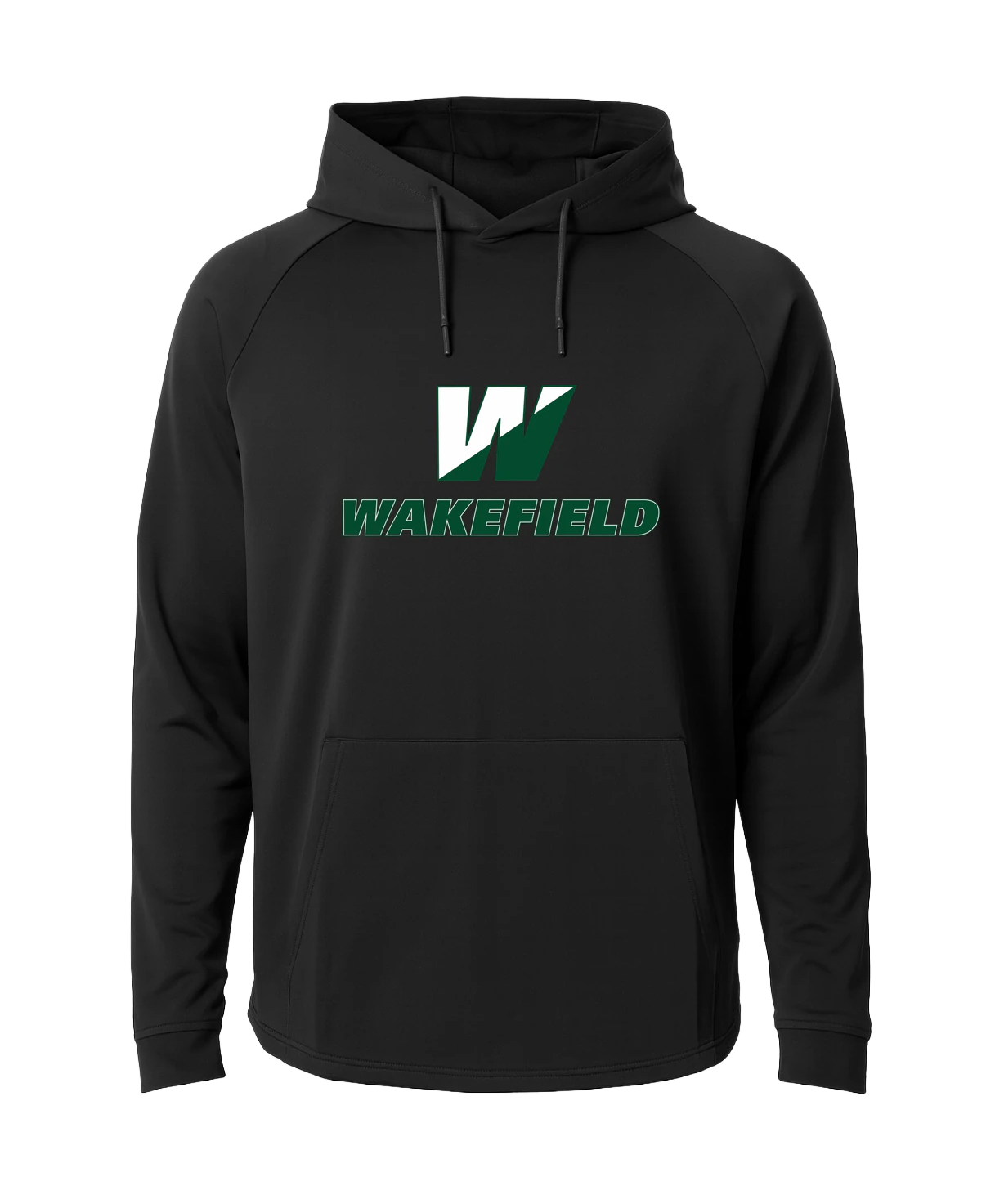 Wakefield High School N/A - Black Hoodie - Full Front