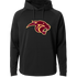 Pine Island Football - Black Hoodie - Full Front