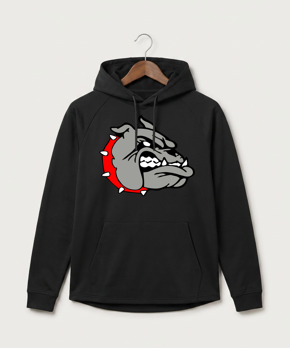 Otter Tail Central Football (Boys) - Black Hoodie - Full Front