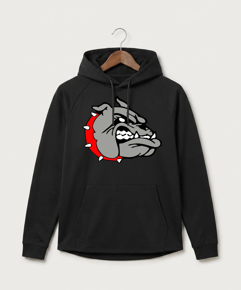 Otter Tail Central Football (Boys) - Black Hoodie - Full Front