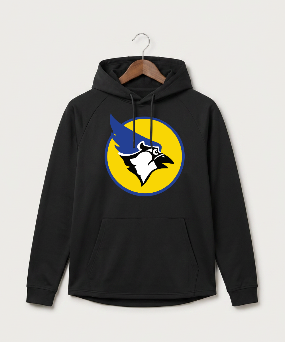 Waseca High School Football (Boys) - Black Hoodie - Full Front
